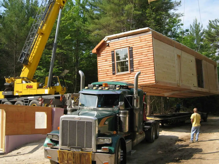 Moving A Cabin