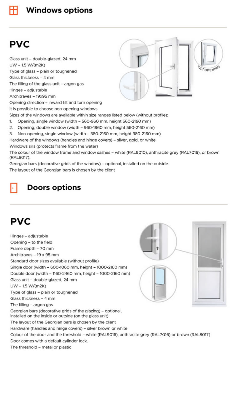 PVC Doors and Windows