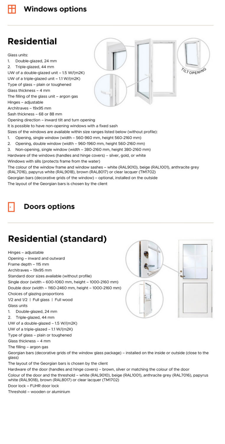 Residential Doors and Windows