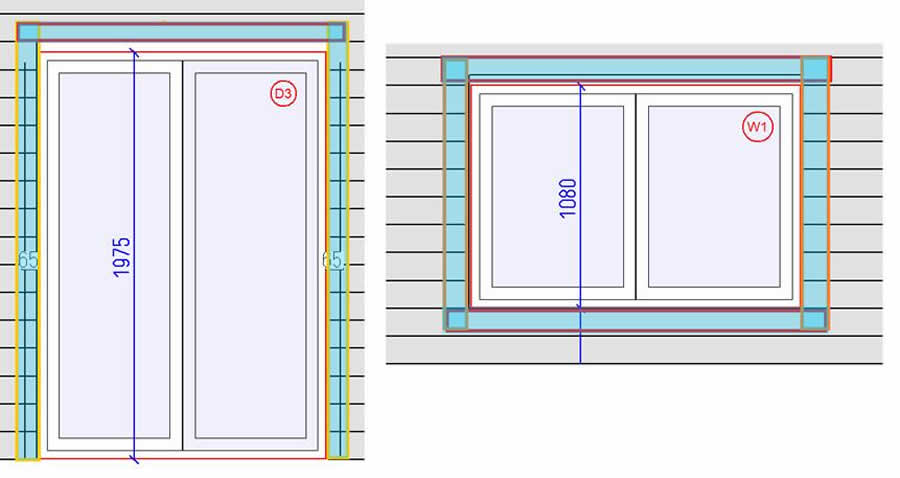 sealing tape positioning