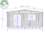 Trentino Plus 6x6 Log Cabin - Image 3
