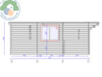 Trentino Plus 6x6 Log Cabin - Image 4