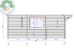 Belvedere Plus 6x6 Log Cabin - Image 4
