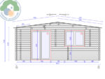 Trentino Plus 6x5 Log Cabin - Image 3
