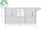 Trentino Plus 6x5 Log Cabin - Image 4