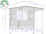 Canazei Plus 5x4 Log Cabin - Image 4