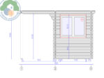 Canazei Plus 4x3 Log Cabin - Image 3