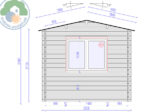 Aosta Plus 4x3 Log Cabin - Image 4