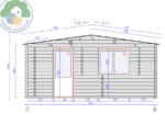 Belvedere Plus 6x5 Log Cabin - Image 3
