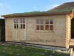 Aosta Plus 5x3 Log Cabin
