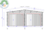 Wooden 6x6 Garage - Image 3