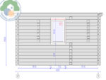 Oxford Plus 5x4 Log Cabin - Image 4