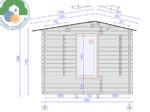 Bormio 5x3 Log Cabin - Image 4