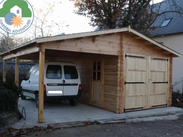 Carport with Garage