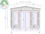 Grande 4x3 Log Cabin - Image 3
