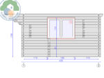 Grande 5x4 Log Cabin - Image 4