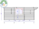 Belvedere Plus 5x6 Log Cabin - Image 4