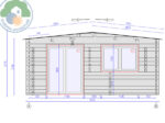 Trentino Plus 5x4 Log Cabin - Image 3