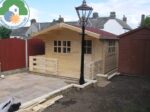 Belvedere Plus 4x3 Log Cabin
