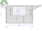Belvedere Plus 4x3 Log Cabin - Image 4