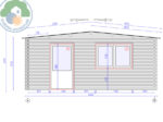 Belvedere Plus 5x5 Log Cabin - Image 3