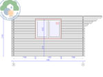 Belvedere Plus 5x4 Log Cabin - Image 4