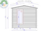 Meribel 5x3 Log Cabin - Image 4