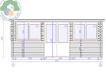 Selva 5x3 Log Cabin - Image 3