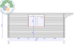 Grande 4x5 Log Cabin - Image 4