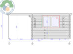 Canazei Plus 5x3 Log Cabin - Image 3