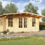 York 5x3 Log Cabin