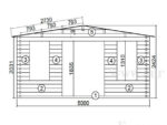 York 5x3 Log Cabin - Image 3