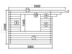 York 5x3 Log Cabin - Image 4