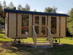 Shepherd Hut Modern Log Cabin