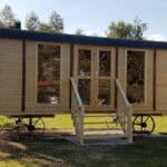 Shepherd Hut Modern Log Cabin