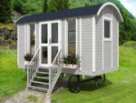 Shepherd Hut Modern Log Cabin - Image 3