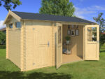 William 250 Log Cabin