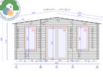Grande 5x3 Log Cabin - Image 3