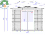 Cavalese 3x3 Log Cabin - Image 3