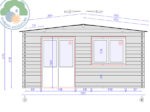 Arabba 5x4 Log Cabin - Image 3