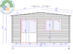 Arabba 5x5 Log Cabin - Image 3