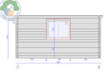 Arabba 5x5 Log Cabin - Image 4