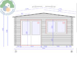 Arabba 4x4 Log Cabin - Image 3