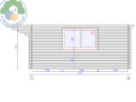 Arabba 4x4 Log Cabin - Image 4