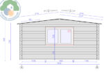 Selva 6x4 Log Cabin - Image 4