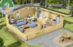 Chalet 6x5 Log Cabin - Image 5