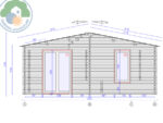 Chalet 6x5 Log Cabin - Image 3