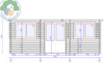 Selva 6x3 Log Cabin - Image 3