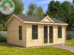 Clockhouse 5x4 Log Cabin
