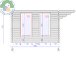 Corvara 4x3 Log Cabin - Image 4